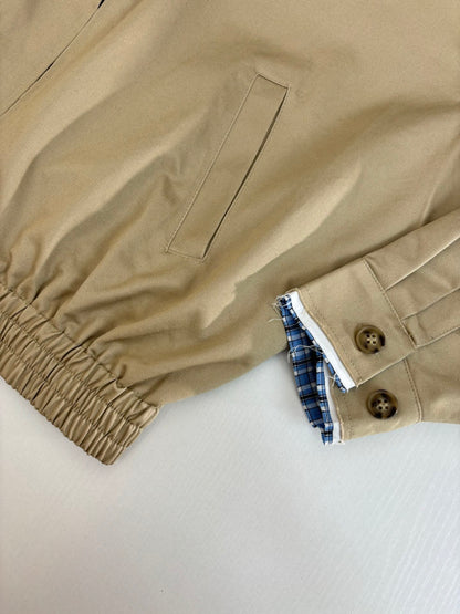 250819 New high-quality checkered fake two-piece jacket