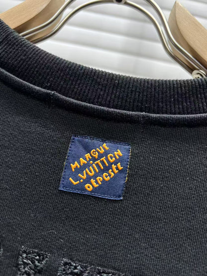 250819 New high-quality special-process embroidered sweatshirt