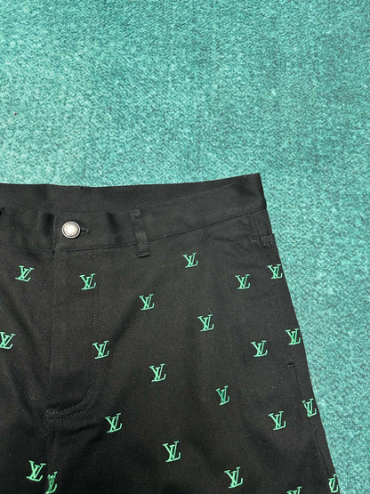 250825 New high-quality gradient full-print skate jeans