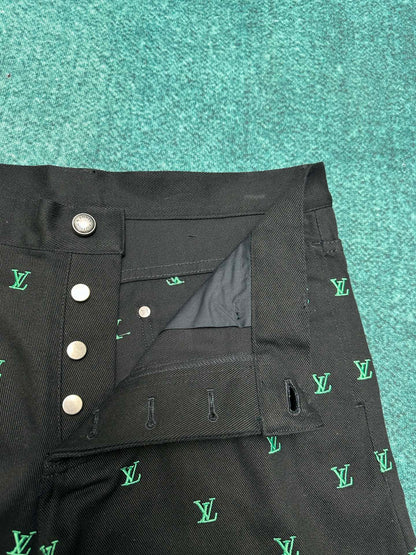 250825 New high-quality gradient full-print skate jeans