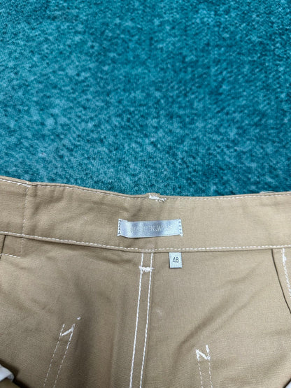 250825 New high-quality cotton pocket embroidered long pants set