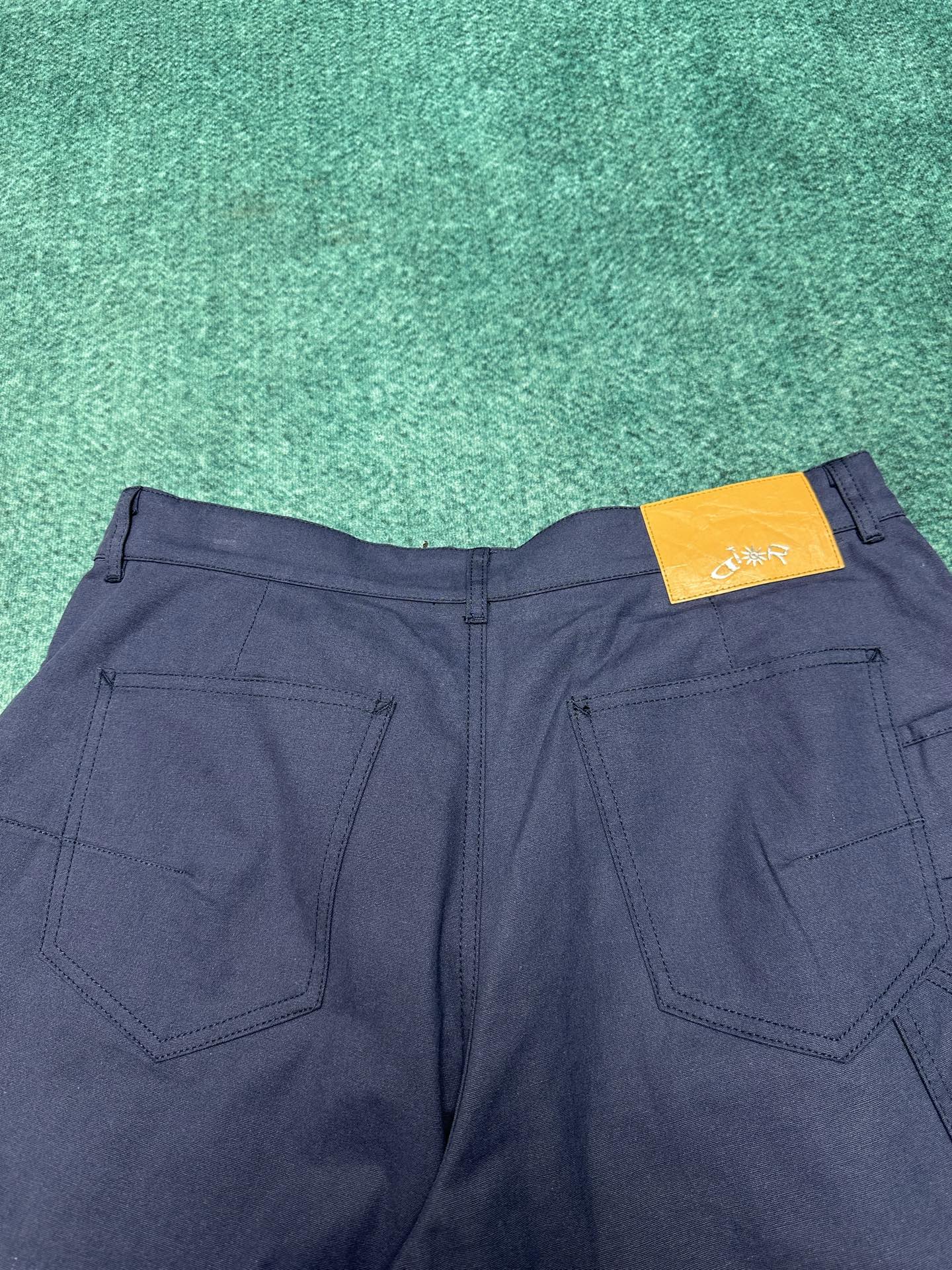 250825 New high-quality cotton pocket embroidered shorts set