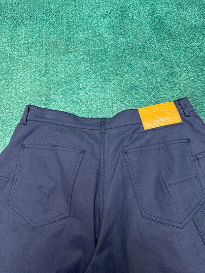 250825 New high-quality cotton pocket embroidered shorts set