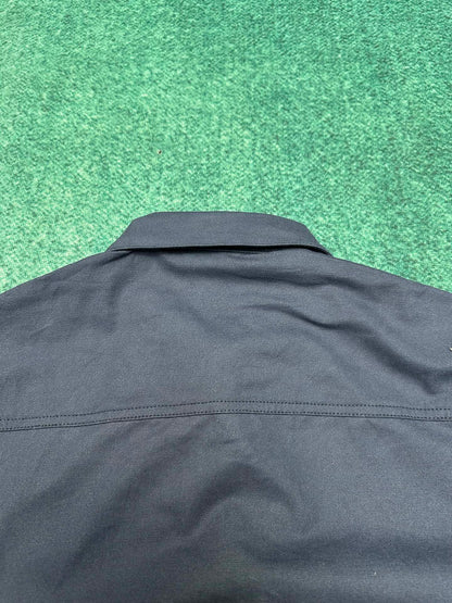 250825 New high-quality cotton pocket embroidered long-sleeved shirt