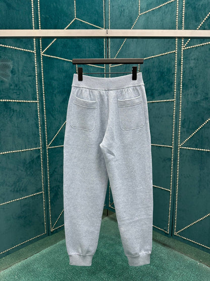 250825 New high-quality, thick, double-sided sports trousers