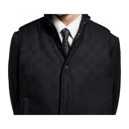 250825 New high-quality jacquard double-sided waistcoat