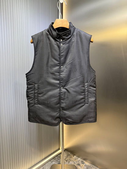 250825 New high-quality jacquard double-sided waistcoat