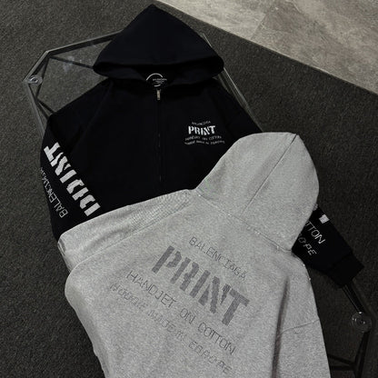 250825 New high-quality zipper hoodie