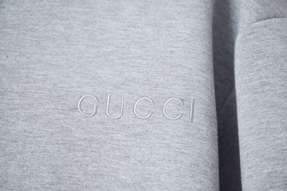 250825 New high-quality logo embroidered hoodie
