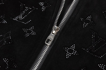 250825 New top-quality sparkling diamond jacket