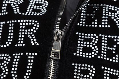 250825 New top-quality sparkling diamond jacket