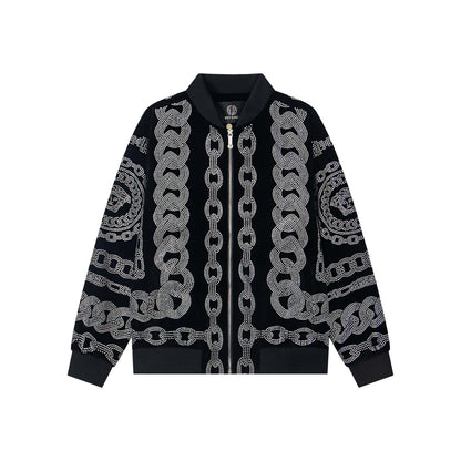 250825 New top-quality sparkling diamond jacket