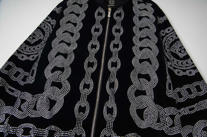 250825 New top-quality sparkling diamond jacket