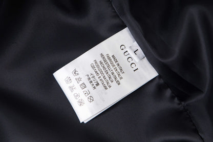 250902 A new high-quality, fully embroidered, shiny night baseball jacket