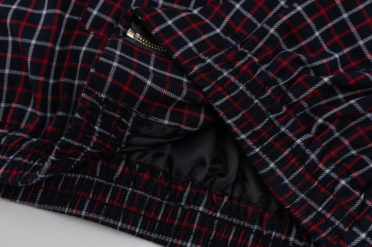 250902 New high-quality classic red checkered jacket