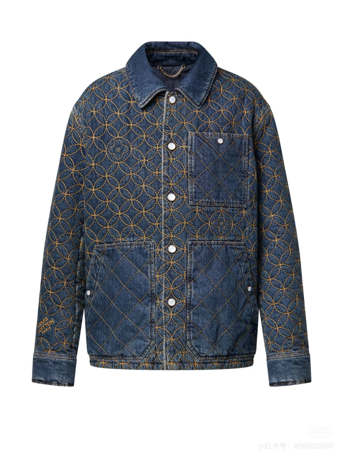 250902 New high-quality custom-made fabric denim jacket