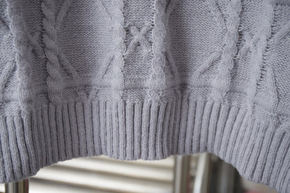 250902 New high-quality wool wicker knitted sweater