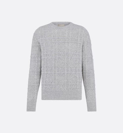 250902 New high-quality wool wicker knitted sweater
