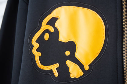 250902 New high-quality human head design zipper cap