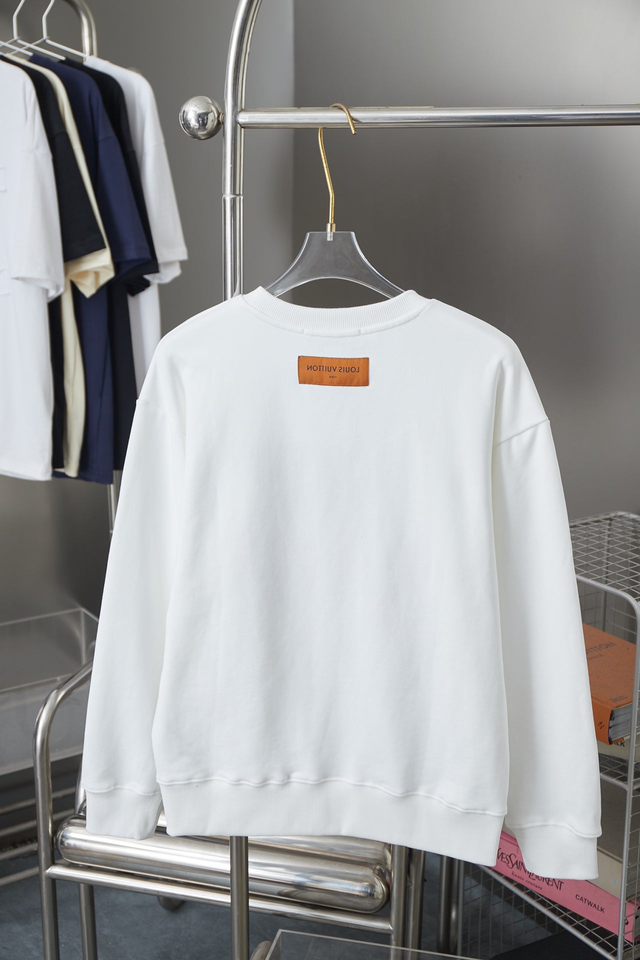 250902 New high-quality letter pullover round-neck hoodie