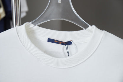 250902 New high-quality letter pullover round-neck hoodie