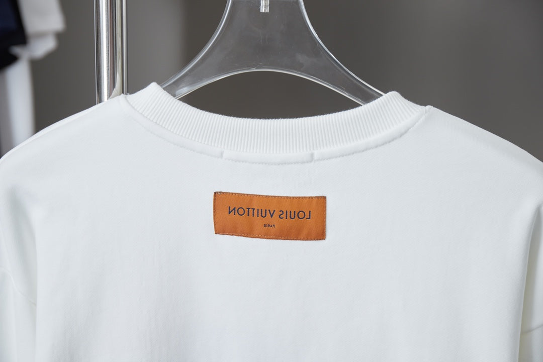 250902 New high-quality letter pullover round-neck hoodie