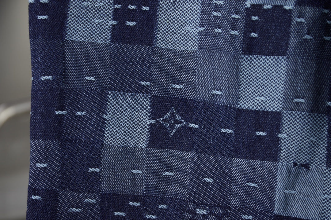 250902 New high-quality checkerboard texture skate jeans