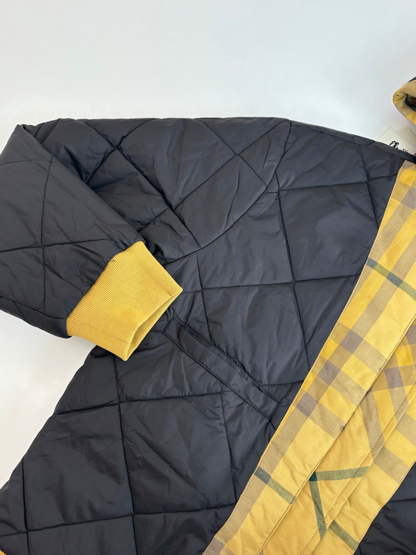 250902 New high-quality checkered hooded zipper cotton jacket