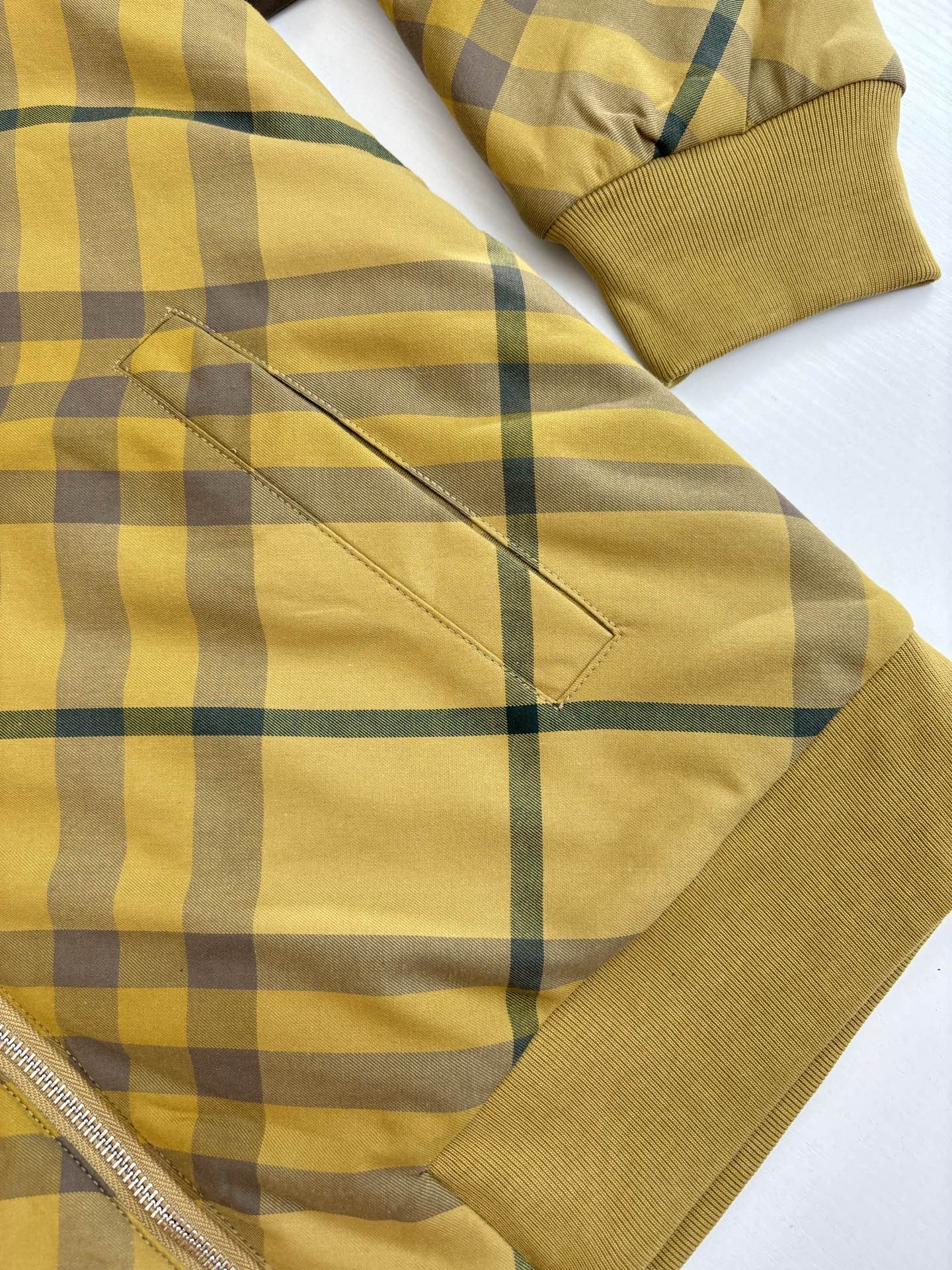 250902 New high-quality checkered hooded zipper cotton jacket