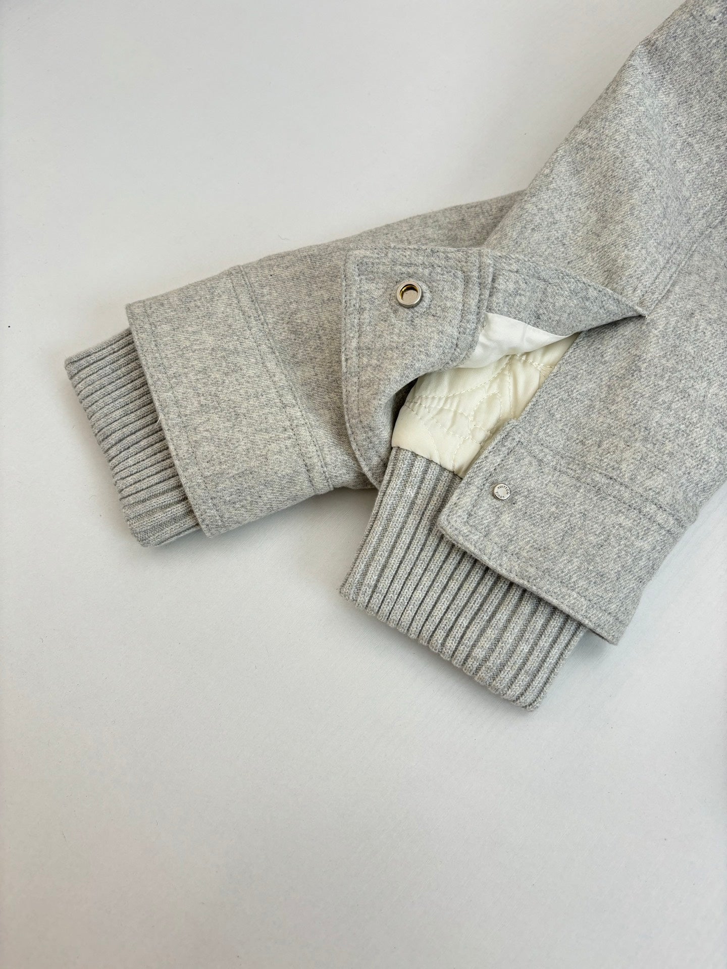 250902 New high-quality wool collar and wool corset jacket
