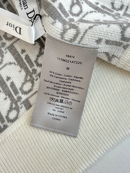 250902 A new high-quality double-sided jacquard cashmere knitted hooded sweatshirt