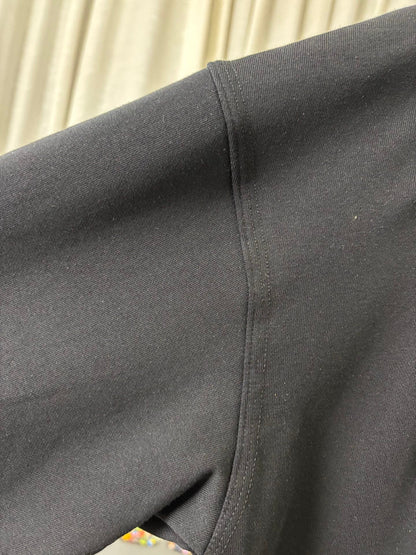 250902 New high-quality Warhorse double-layer embossed embroidery hooded sweatshirt