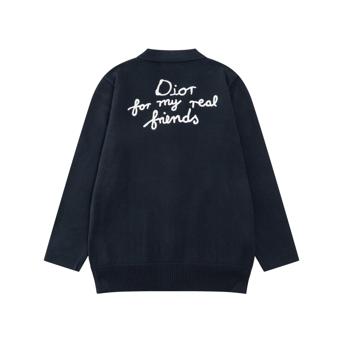 250908 New high-quality and simple wool knitted cardigan sweater