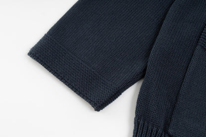 250908 New high-quality and simple wool knitted cardigan sweater