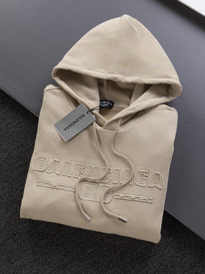 250908 New high-quality patchwork embroidered distressed hoodie