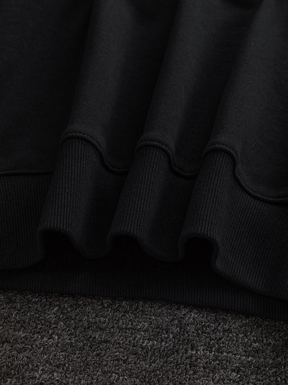 250908 A new high-quality two-color simple sweatshirt