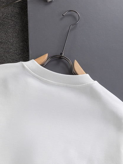 250908 A new high-quality two-color simple sweatshirt