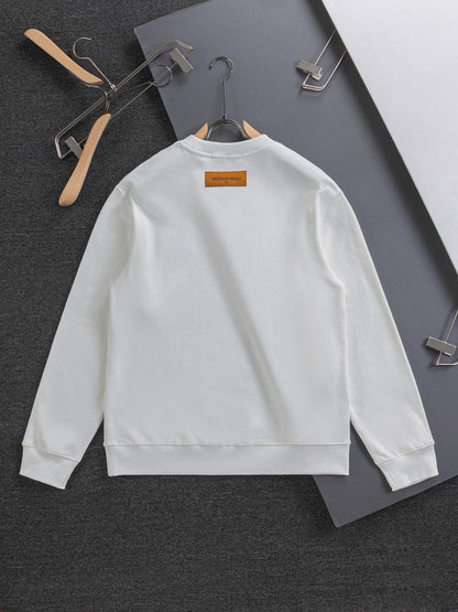 250908 New high-quality embroidered heavy-duty sweatshirt