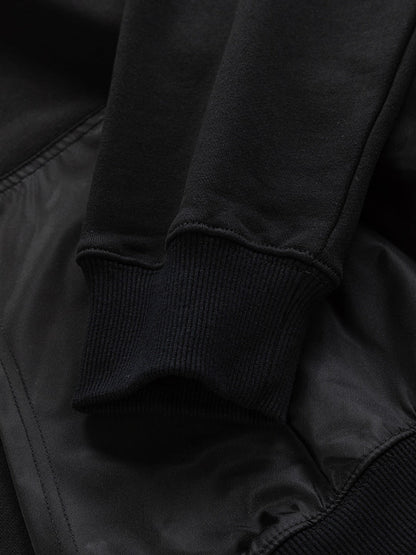 250908 New high-quality stand-up collar zipper hoodie