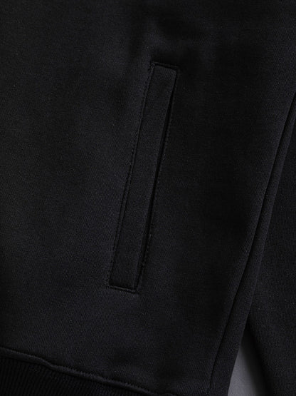 250908 New high-quality stand-up collar zipper hoodie