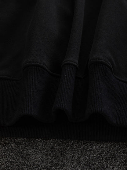250908 New high-quality stand-up collar zipper hoodie