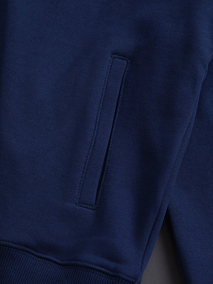 250908 New high-quality stand-up collar zipper hoodie