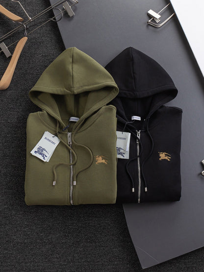 250908 New high-quality, heavy-duty, exquisite zipper hoodie