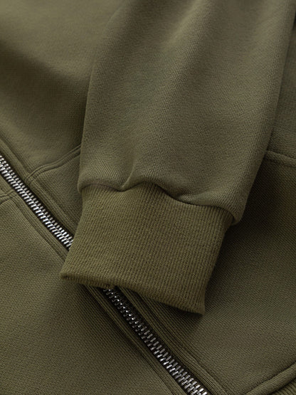 250908 New high-quality, heavy-duty, exquisite zipper hoodie