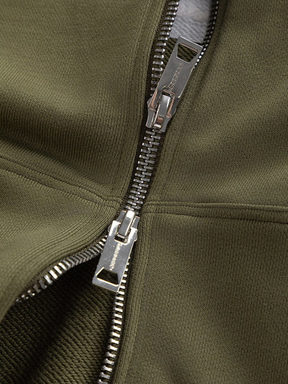 250908 New high-quality, heavy-duty, exquisite zipper hoodie