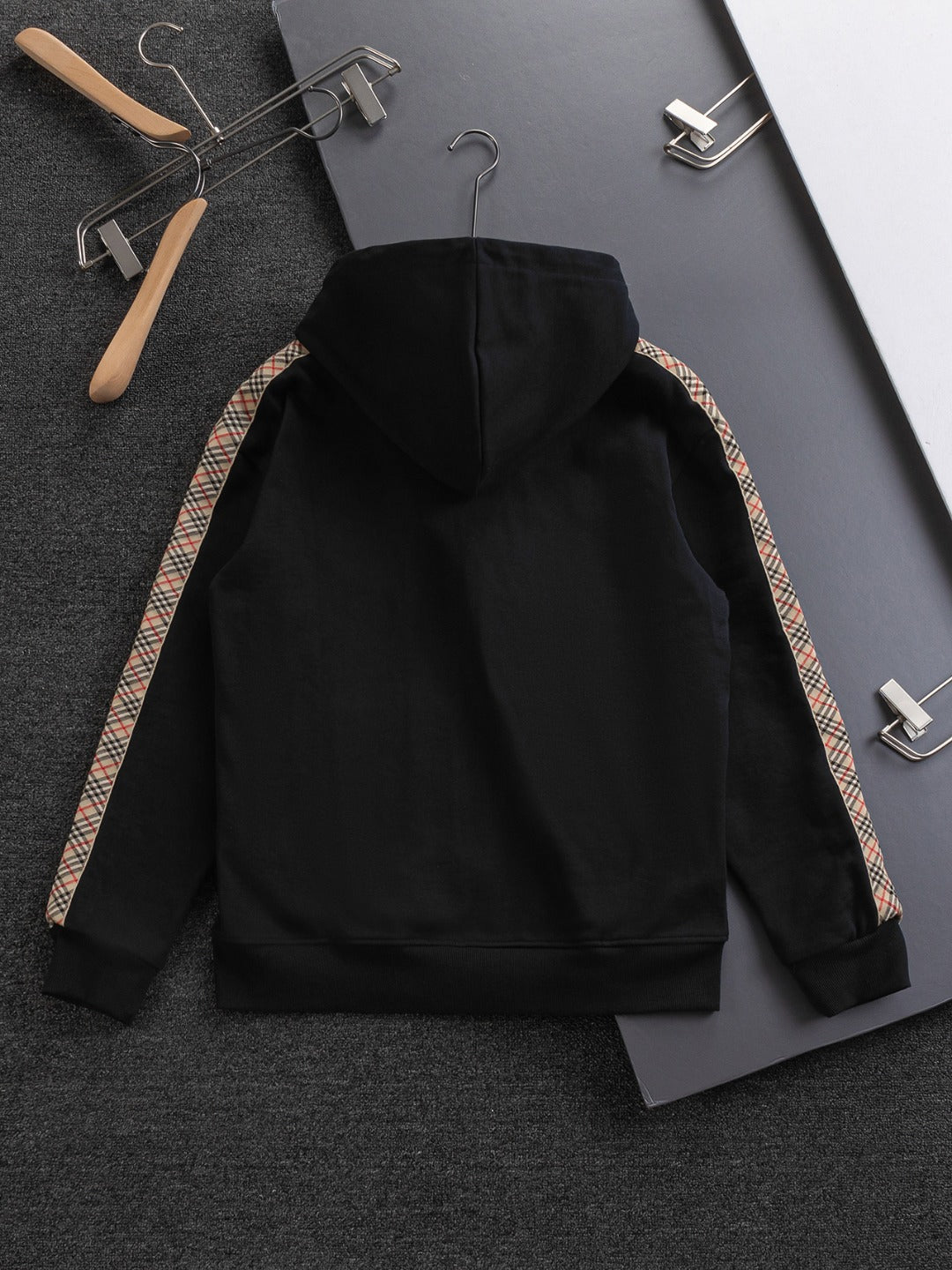 250908 New high-quality, heavy-duty, exquisitely pieced zipper hoodie