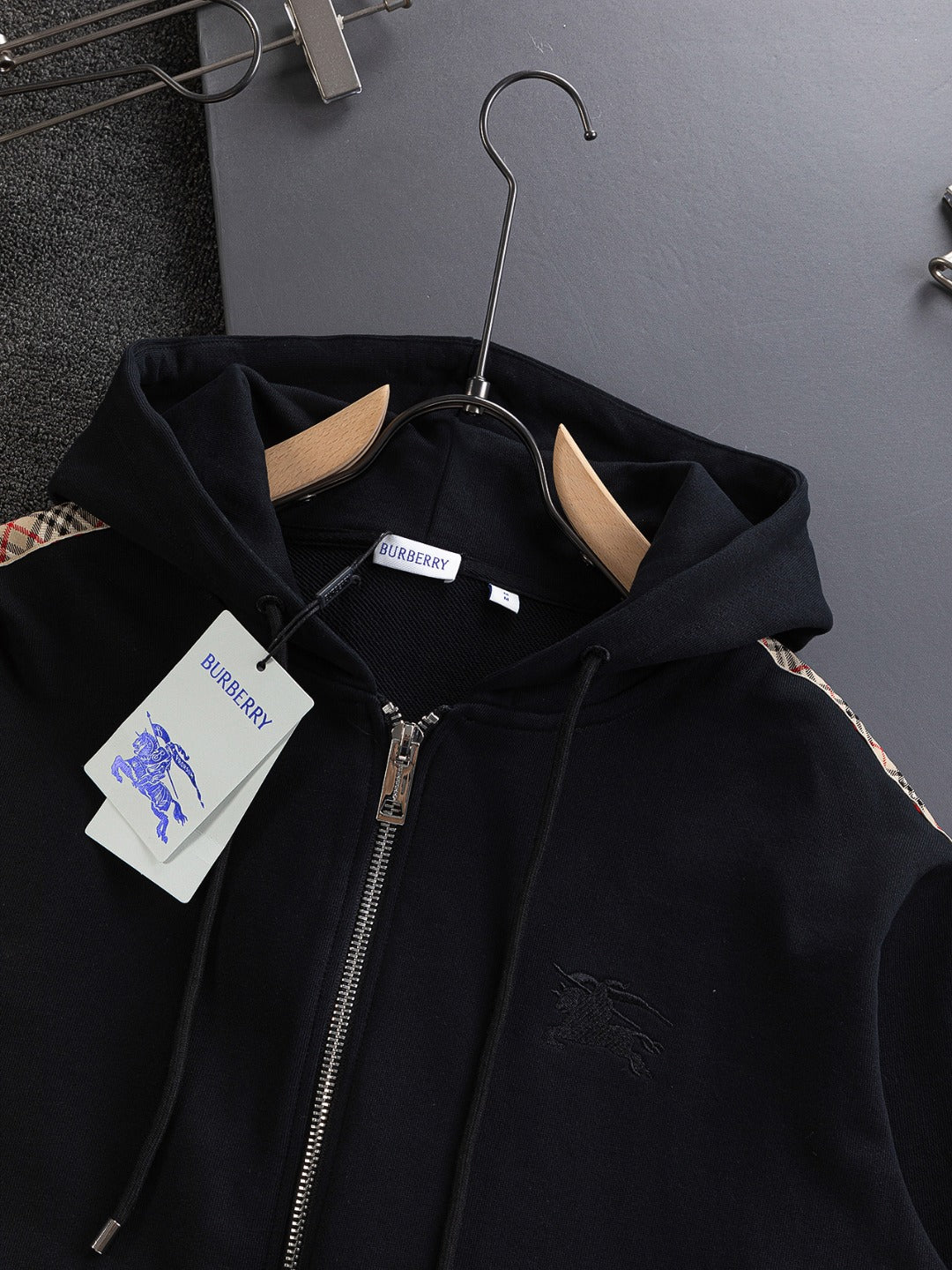 250908 New high-quality, heavy-duty, exquisitely pieced zipper hoodie