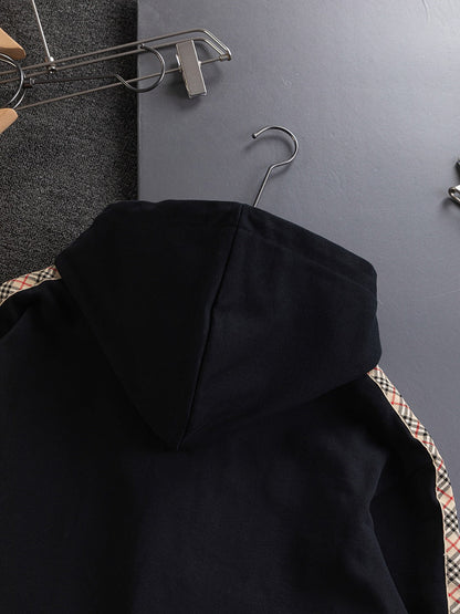 250908 New high-quality, heavy-duty, exquisitely pieced zipper hoodie