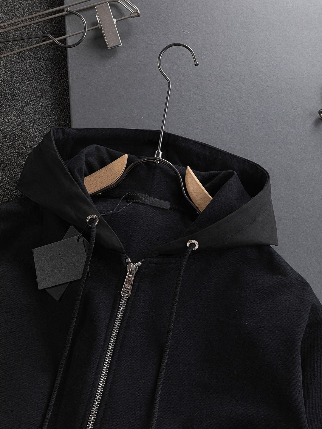 250908 New high-quality, heavy-duty, exquisitely pieced zipper hoodie