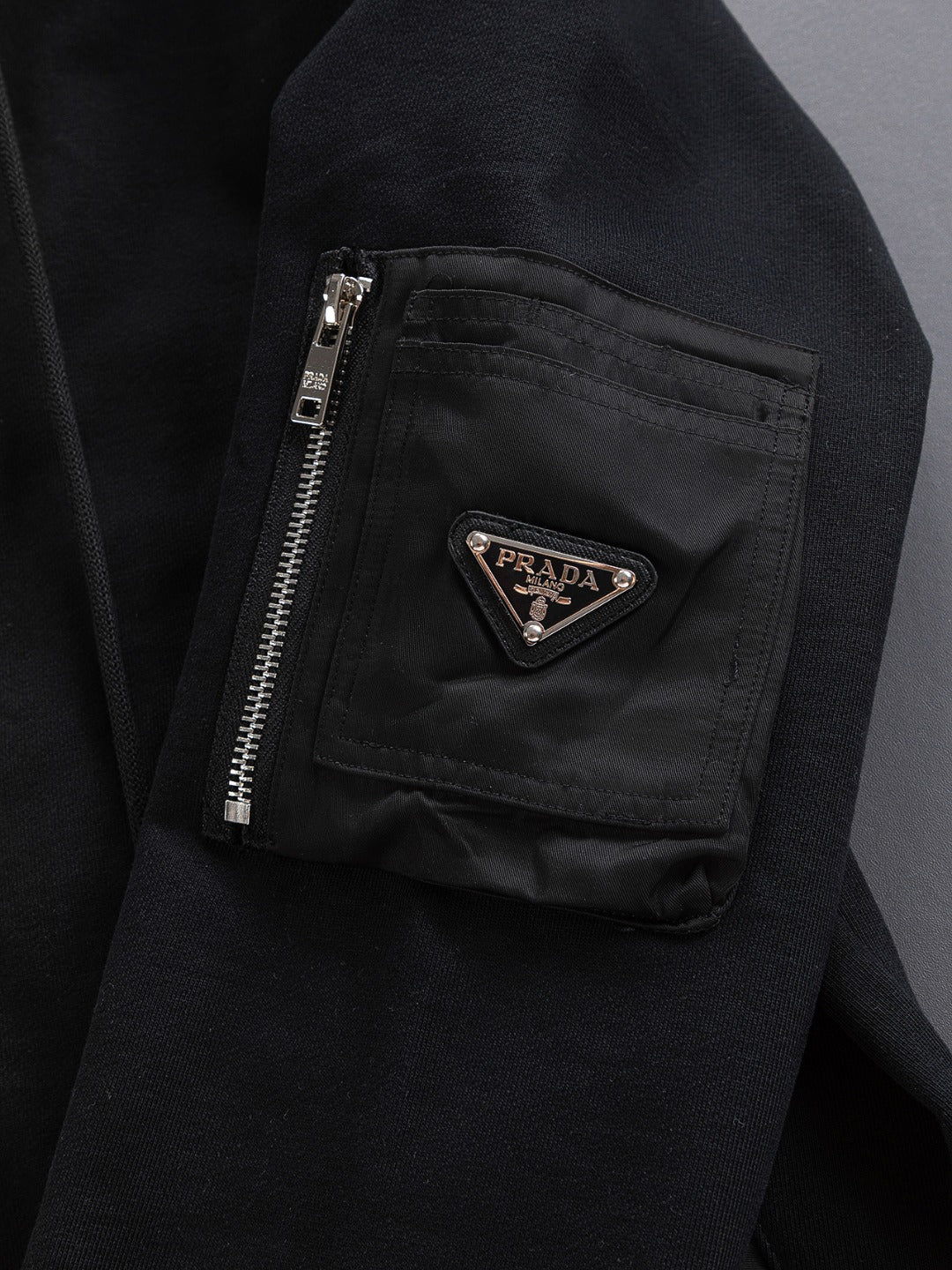 250908 New high-quality, heavy-duty, exquisitely pieced zipper hoodie